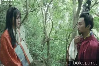 Seorang wanita cantik tersesat di hutan cukup beruntung bisa bertemu Liu Bei